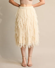 Feeling Floaty Tulle Skirt in Champagne (REG)