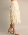 Feeling Floaty Tulle Skirt in Champagne (REG)