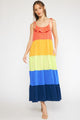 Summer Color Block Dress