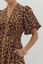 Naturally Wild Leopard Midi Dress (REG)