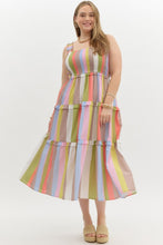 Aliyah Tiered Midi Dress (REG/PLUS)