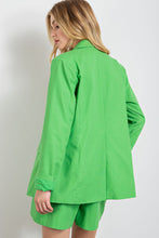 Kristi Lapel Blazer in Signal Green (REG)