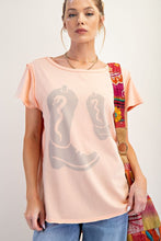 Washed Western Boot Top (REG)