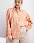 Bethany Plaid Top in Blush (REG)