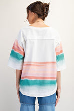 Desert Horizon Top in White (REG)