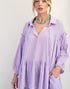 Marnie Textured Tunic Top in Lavender (REG)