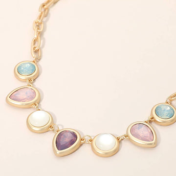 Multi Charm Link Necklace