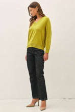 Astrid V-Neck Sweater in Mustard (REG)