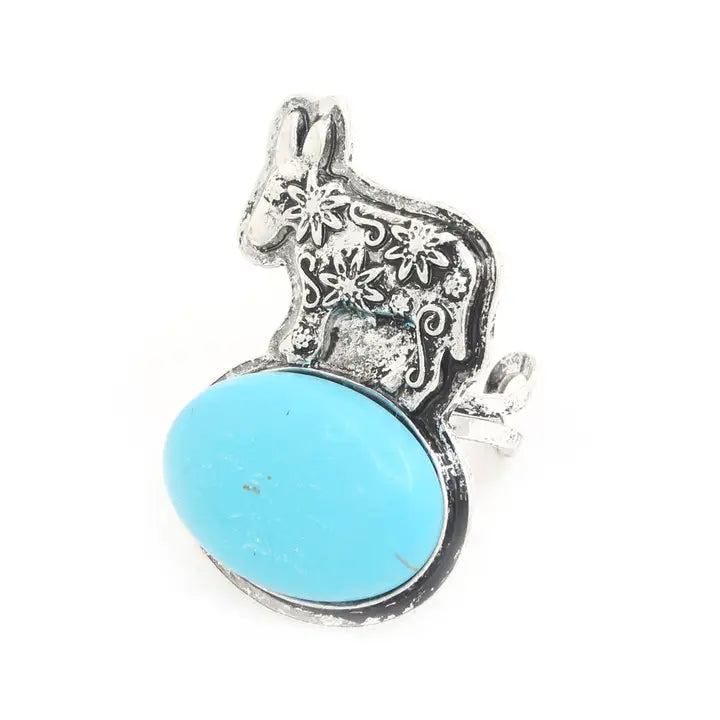 Donkey Turquoise Ring