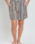 Missy Pull On Shorts in Printed Stripe (REG)