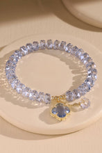 Clover Charm Beaded Bracelet
