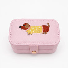 Doggy Dachshund Travel Jewelry Box