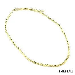 Stainless Steel Beaded Necklace