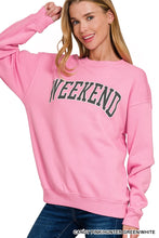 Weekend Sweatshirt in Candy Pink (REG)