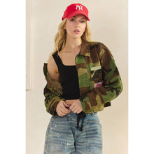 Floral Back Camo Jacket (REG)