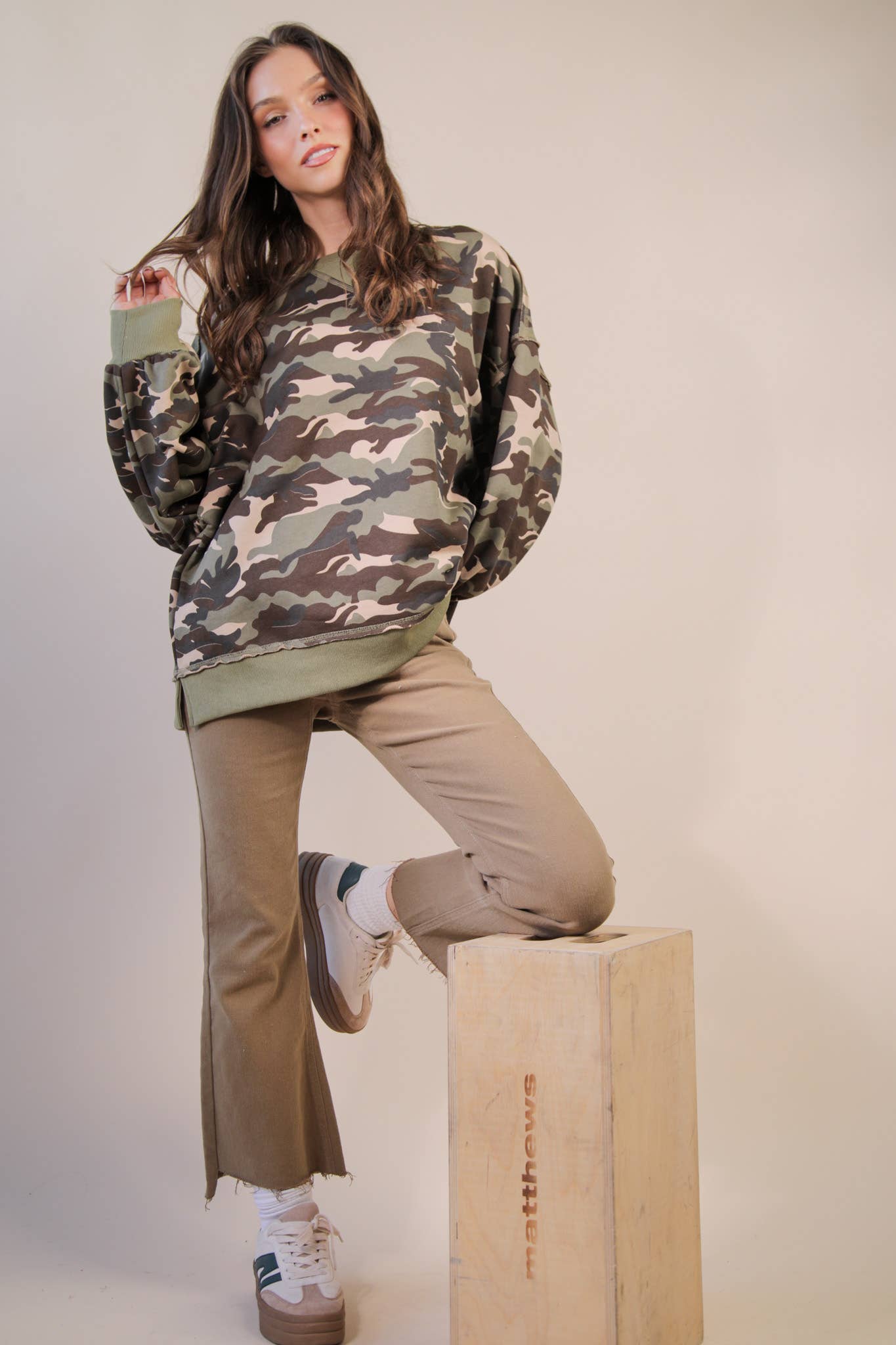 Casual Camo Top (REG)