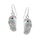 Epoxy Flip Flop Earrings