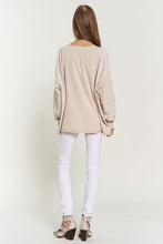 The Cream Loose Fit Knit Top