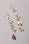 Game Day Football Earrings