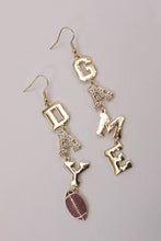 Game Day Football Earrings
