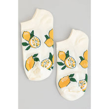 Lemon No Show Ankle Socks