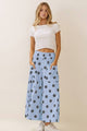 Polka Dot Pull-on Pants in Blue (REG)