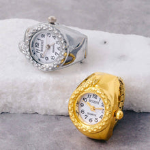 Stainless Steel Snake Ring Watch