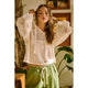 Crochet Lace Hoodie Top (REG)