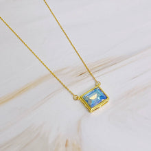 18K Sweet Square Necklace