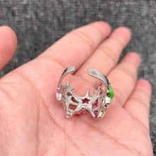 CZ Color Stars Ring