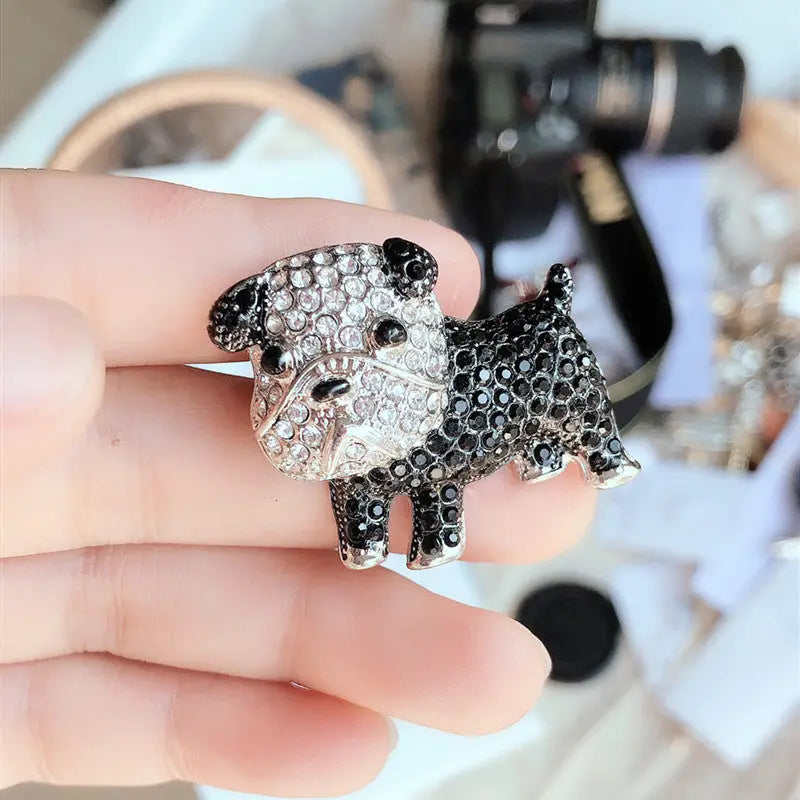 Mini Dog Brooch