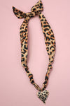 Handmade Scarf Charm Necklace