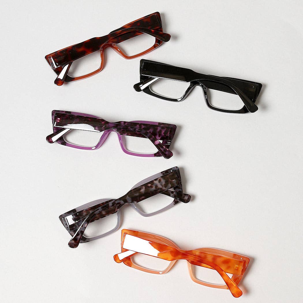 Bold Cat Eye Reading Glasses