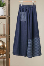 Frayed Star Patchwork Wide Pants (REG)