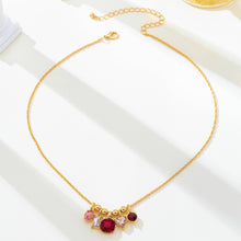 Crystal Cluster Charm Necklace