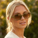 Summer Vibes Retro Oval Sunglasses