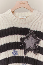 Star Denim Striped Sweater (REG)