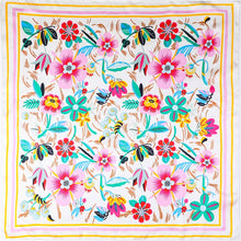 Pop Art Floral Fashion Scarf