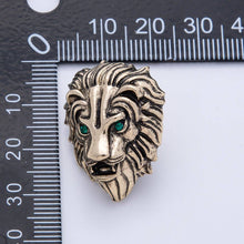 Vintage Lion Head Brooch