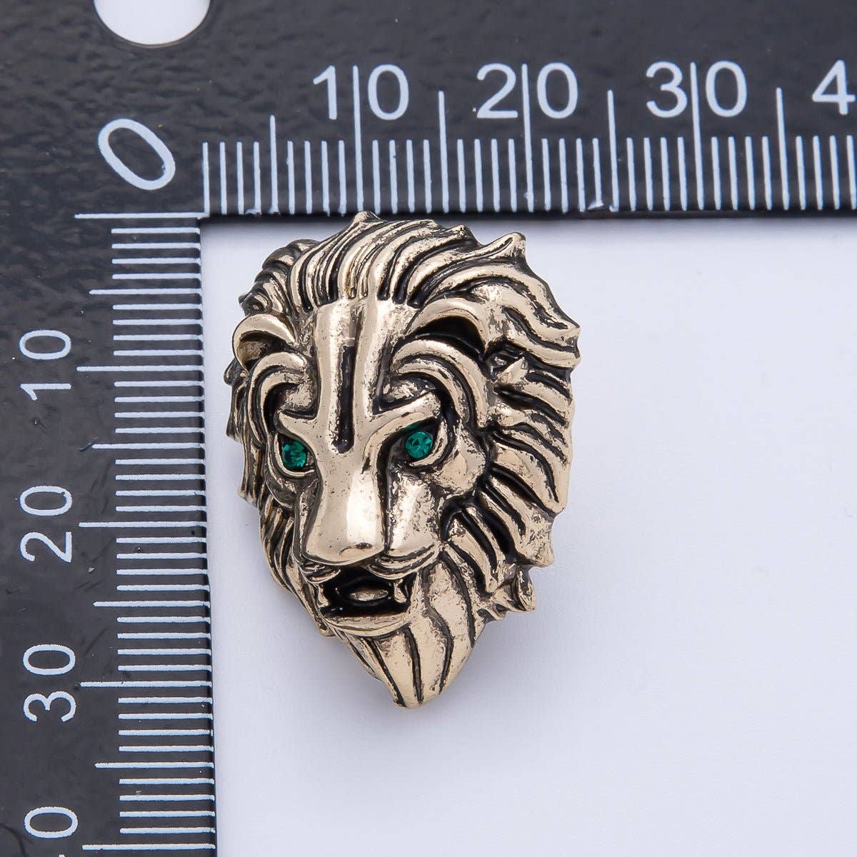 Vintage Lion Head Brooch