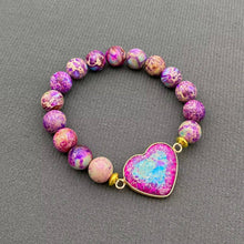 Emperor's Stone Heart Bracelet