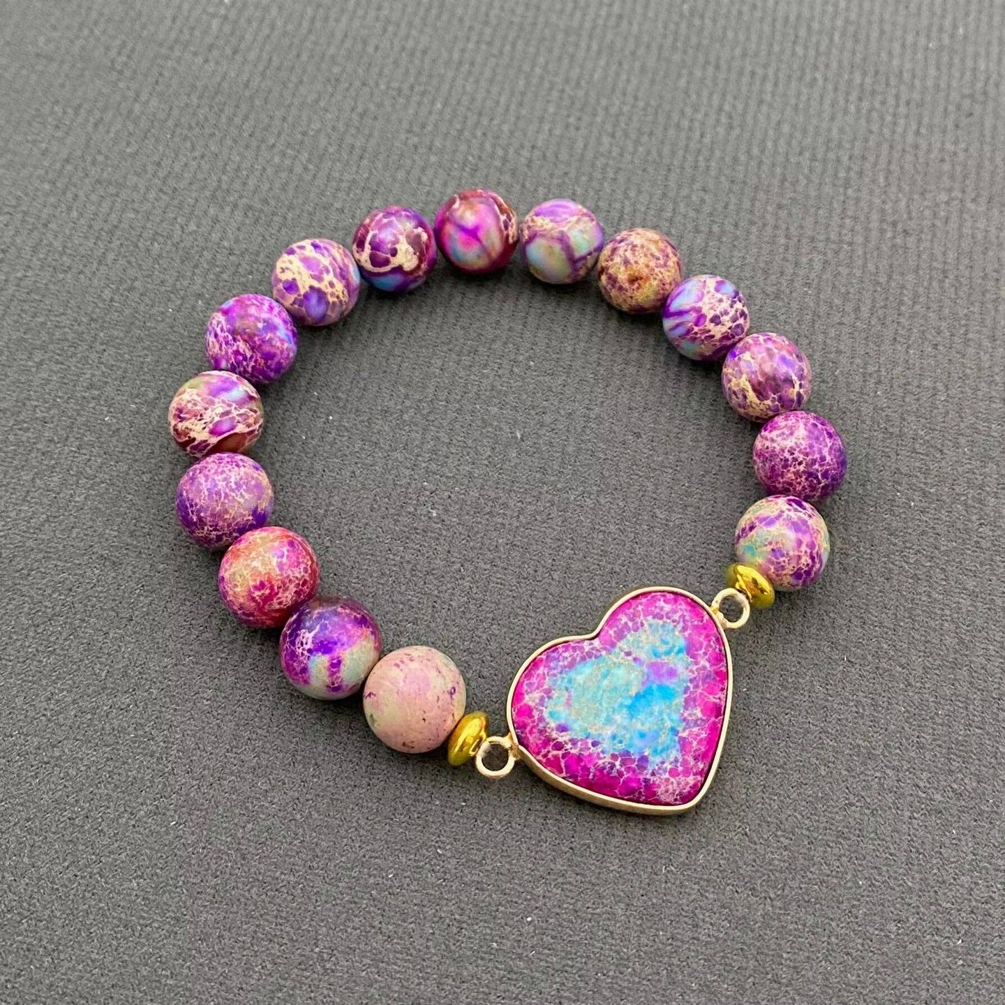 Emperor's Stone Heart Bracelet