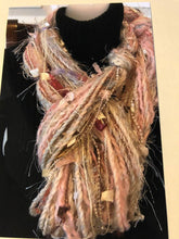 Velvet Blush and Pearl Scarf