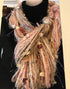 Velvet Blush and Pearl Scarf