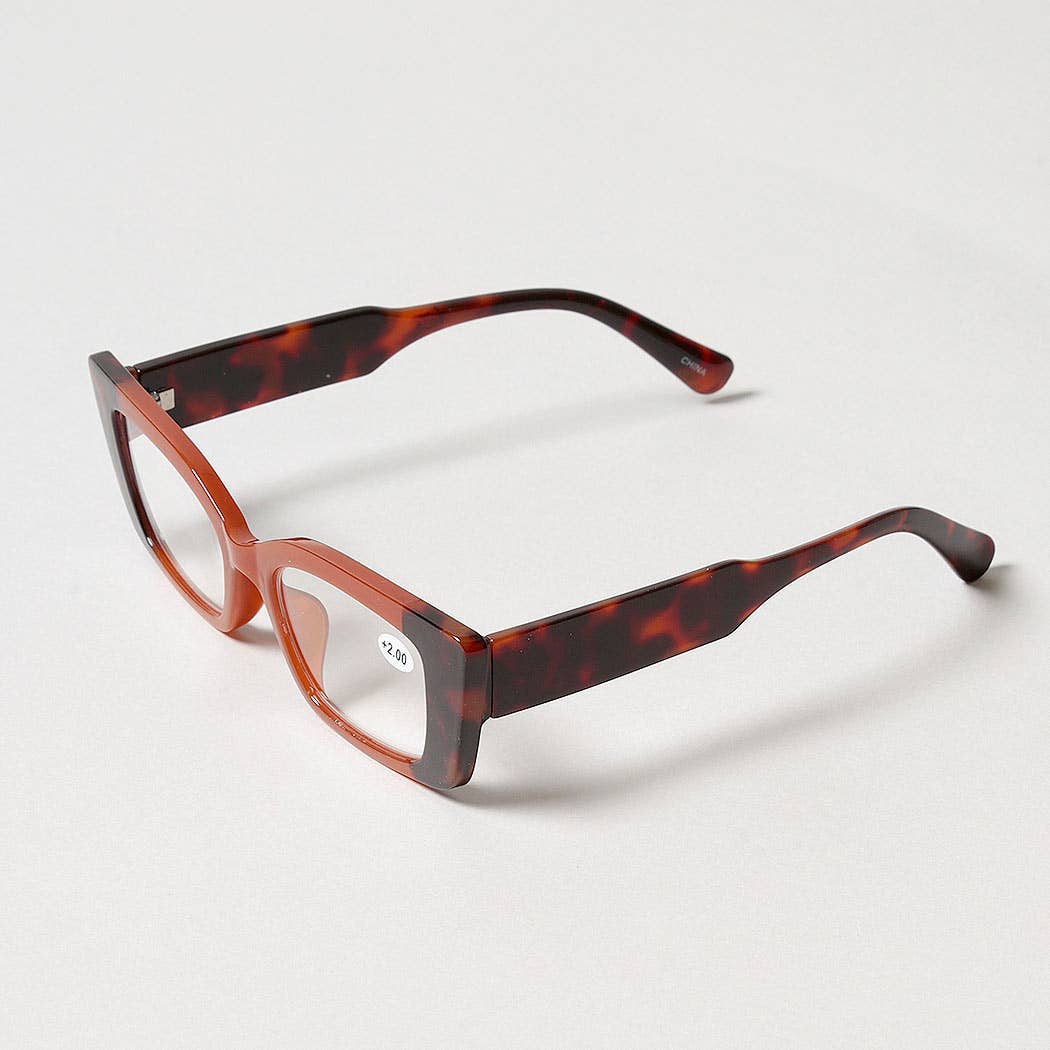 Bold Cat Eye Reading Glasses