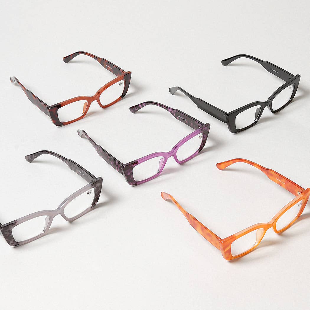 Bold Cat Eye Reading Glasses