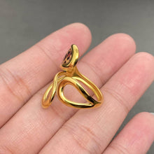 Leopard Print 18K Gold Plated Ring