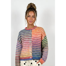 Rainbow Striped Cardigan (REG)
