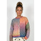 Rainbow Striped Cardigan (REG)