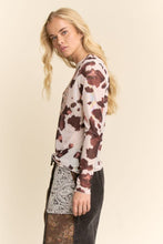 Cow Camo Horseshoe Mesh Top (REG)